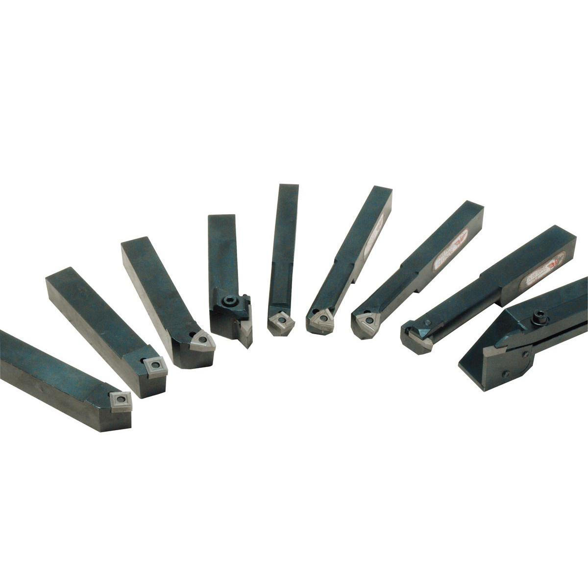 Комплект стругарски ножове Holzmann 9TLG10, 10 мм, 9 бр - от Etools.bg Комплект стругарски ножове Holzmann 9TLG10, 10 мм, 9 бр
