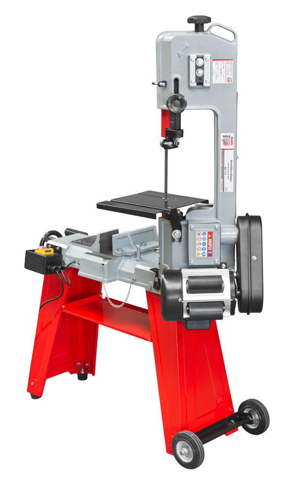Електрическа лентова машина за рязане на метал Holzmann BS115_230V, 230 V, 550 W, 110 x 140 мм