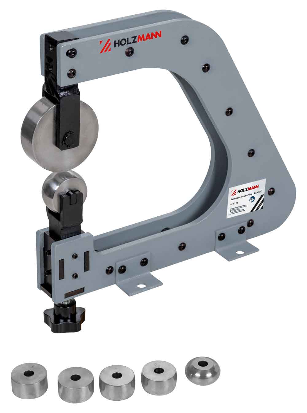 Машина тип английско колело Holzmann RSM500, 1.2 мм, 5 ролки