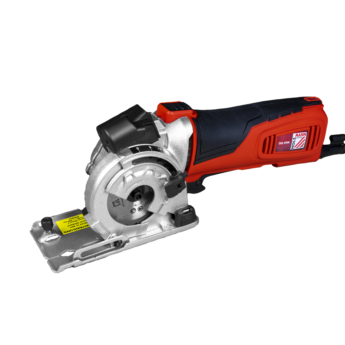 Електрически мини ръчен циркуляр Holzmann TAS89M_230V, 230 V, 600 W, 28.5 мм + Подарък 2 бр. режещи дискове - от Etools.bg Електрически мини ръчен циркуляр Holzmann TAS89M_230V, 230 V, 600 W, 28.5 мм + Подарък 2 бр. режещи дискове