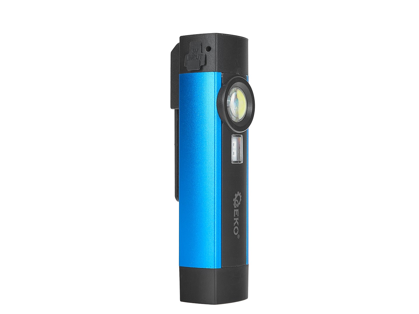 Мултифункционален фенер с магнит и UV Geko G15125, LED, COB, 5 W 2000 mAh, 300 lm - от Etools.bg Мултифункционален фенер с магнит и UV Geko G15125, LED, COB, 5 W 2000 mAh, 300 lm