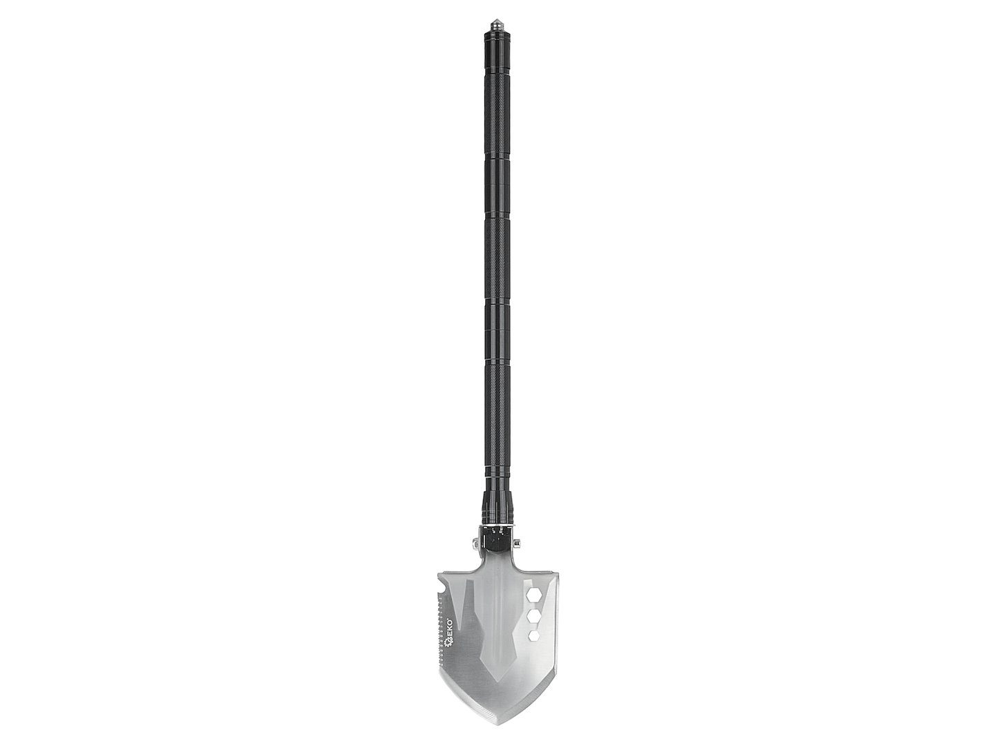 Многофункционална сгъваема лопата Black Survival Series Geko G01903, 25 х 13 см - от Etools.bg Многофункционална сгъваема лопата Black Survival Series Geko G01903, 25 х 13 см