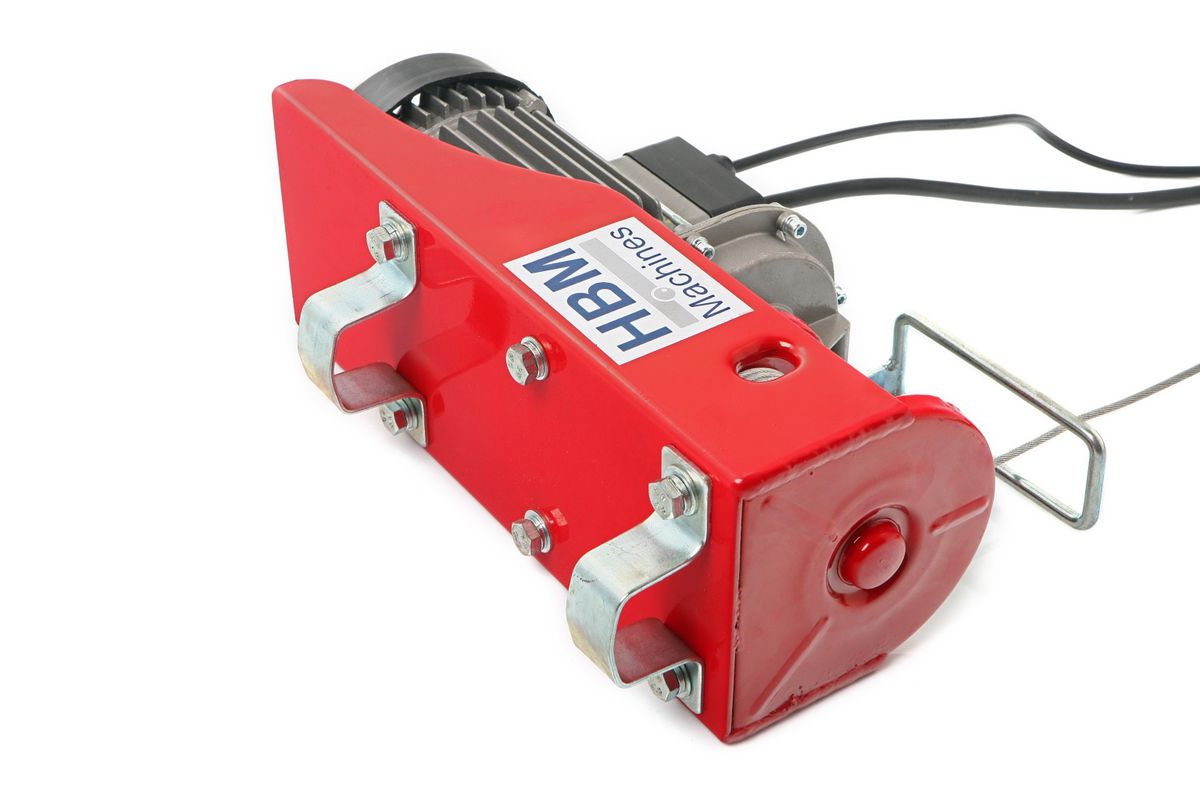 Електрически телфер HBM 01709, 470 W, 250 кг, 12 м въже - от Etools.bg Електрически телфер HBM 01709, 470 W, 250 кг, 12 м въже
