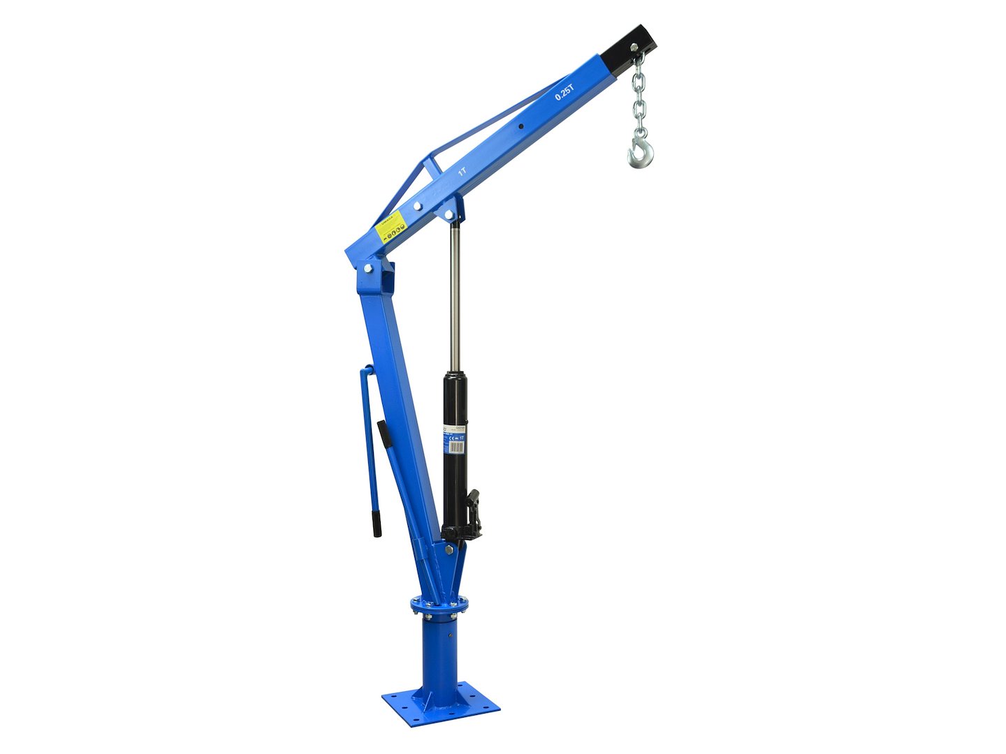Хидравличен кран за двигатели Geko G02105, 1000 кг, 2, 50 м, 360° - от Etools.bg Хидравличен кран за двигатели Geko G02105, 1000 кг, 2, 50 м, 360°