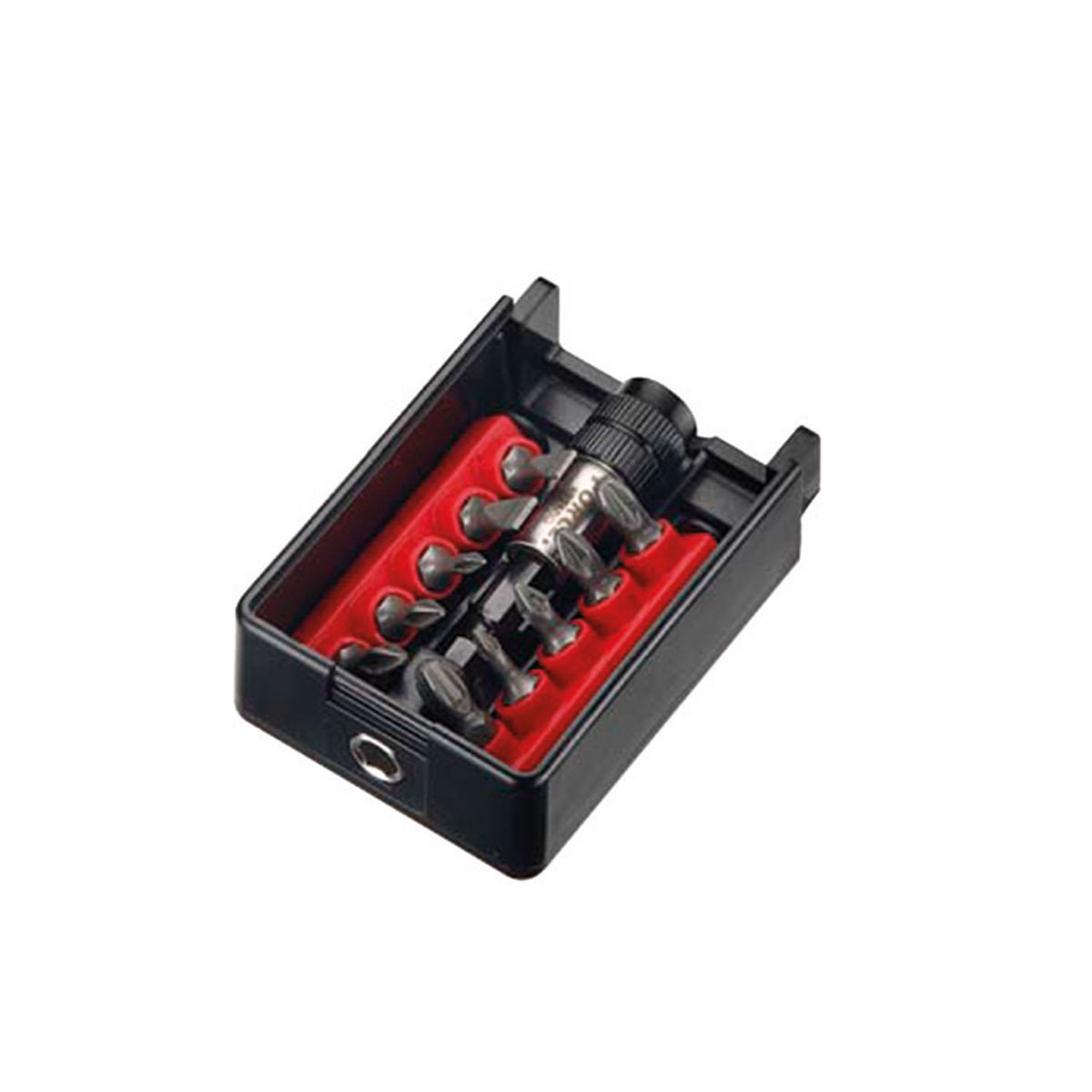 Комплект накрайници с магнитен държач Force BIT-BOX, 11 бр. (JN32358) - от Etools.bg Комплект накрайници с магнитен държач Force BIT-BOX, 11 бр. (JN32358)