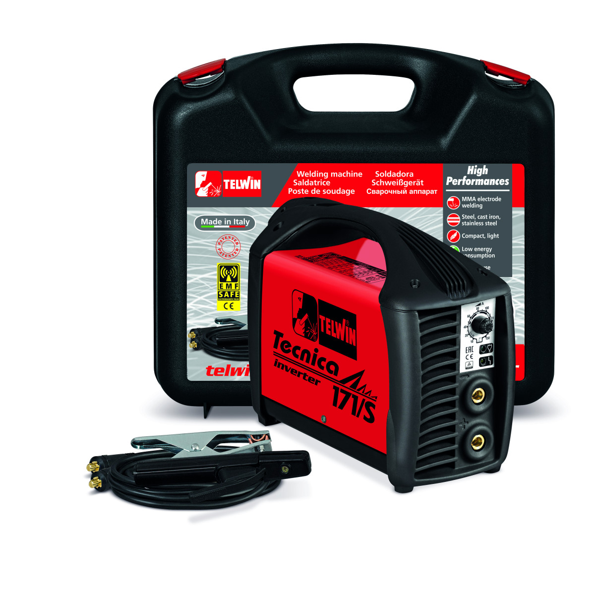 Пластмасов куфар Telwin TECNICA 171/S ACX (TN816235) - от Etools.bg Пластмасов куфар Telwin TECNICA 171/S ACX (TN816235)