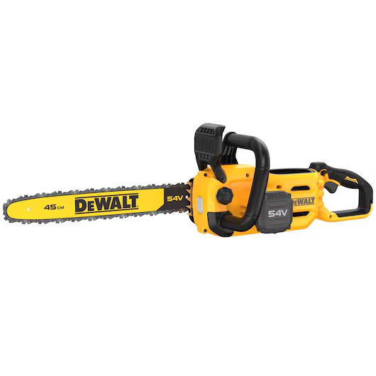 Акумулаторна резачка за дърва DeWALT DCMCS574X1, 54 V, 45 см