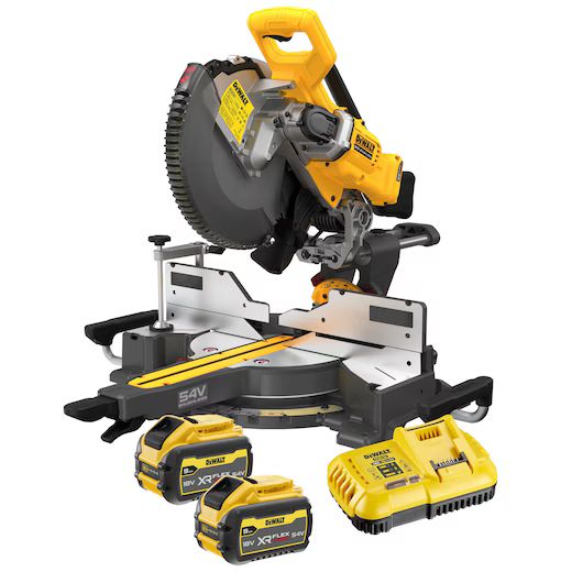 Акумулаторен потапящ циркуляр DeWALT DCS781X2-QW, 54 V, 305 мм, 2х9 Ah - от Etools.bg Акумулаторен потапящ циркуляр DeWALT DCS781X2-QW, 54 V, 305 мм, 2х9 Ah