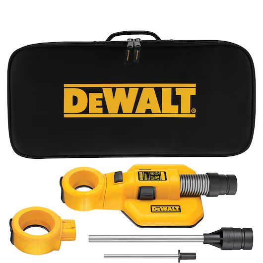 Комплект за прахоулавяне с приставки DeWALT DWH050-XJ, 52 мм - от Etools.bg Комплект за прахоулавяне с приставки DeWALT DWH050-XJ, 52 мм