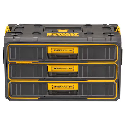 Куфар за инструменти с 3 чекмеджета DeWALT DWST08330, 554 х 313 х 320 мм - от Etools.bg Куфар за инструменти с 3 чекмеджета DeWALT DWST08330, 554 х 313 х 320 мм