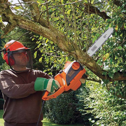 Електрически верижен трион Black & Decker CS2040, 2000 W, 40 см, 3/8 