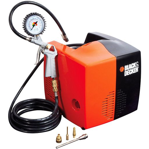 Електрически безмаслен копресор Black & Decker Cubo, 1.5 к.с., 180 л/мин, 8 бар