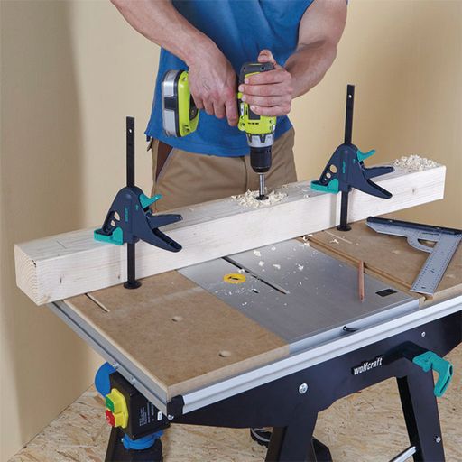 Бързодействаща стяга Wolfcraft EHZ Pro, 65х120 мм - от Etools.bg Бързодействаща стяга Wolfcraft EHZ Pro, 65х120 мм (3036000)