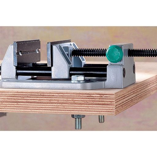 Менгеме за стойка на бормашина Wolfcraft, 100 мм (3410000)