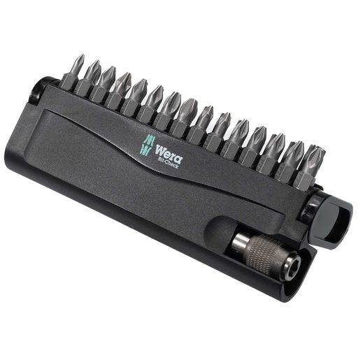 Комплект битове Wera Bit-Check 30, PH/PZ/TX, магнитен държач 1/4'', 25 мм, 30 бр. (05135818001)