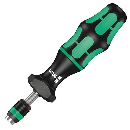 Динамометрична отвертка с държач за битове Wera Kraftform 7400, 1/4