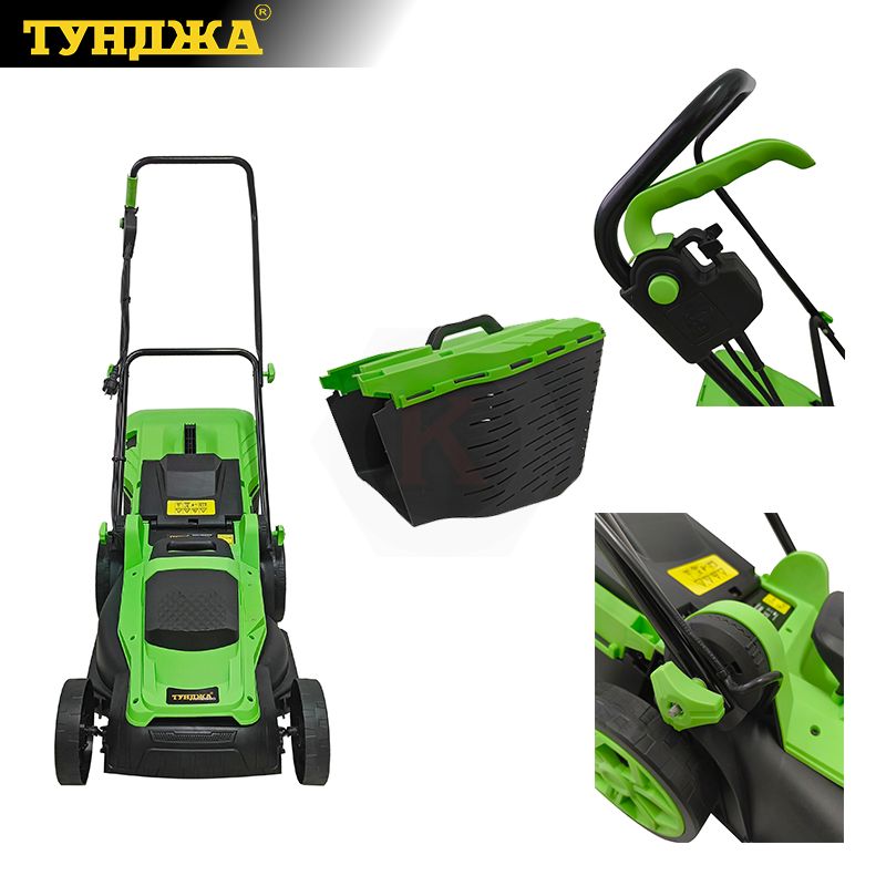 Електрическа косачка Тунджа ККЕ1600, 1600 W, 380 мм - от Etools.bg Електрическа косачка Тунджа ККЕ1600, 1600 W, 380 мм (9700656)
