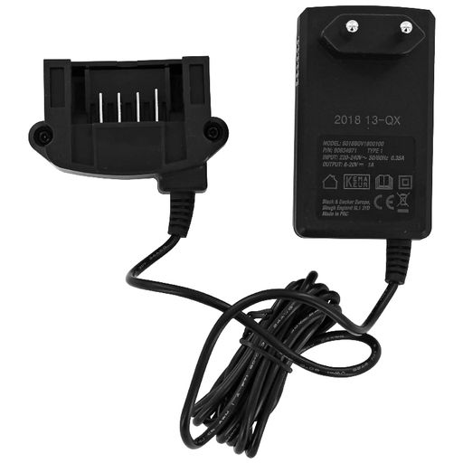 Зарядно устройство Black & Decker, 10.8-18 V, 230 V