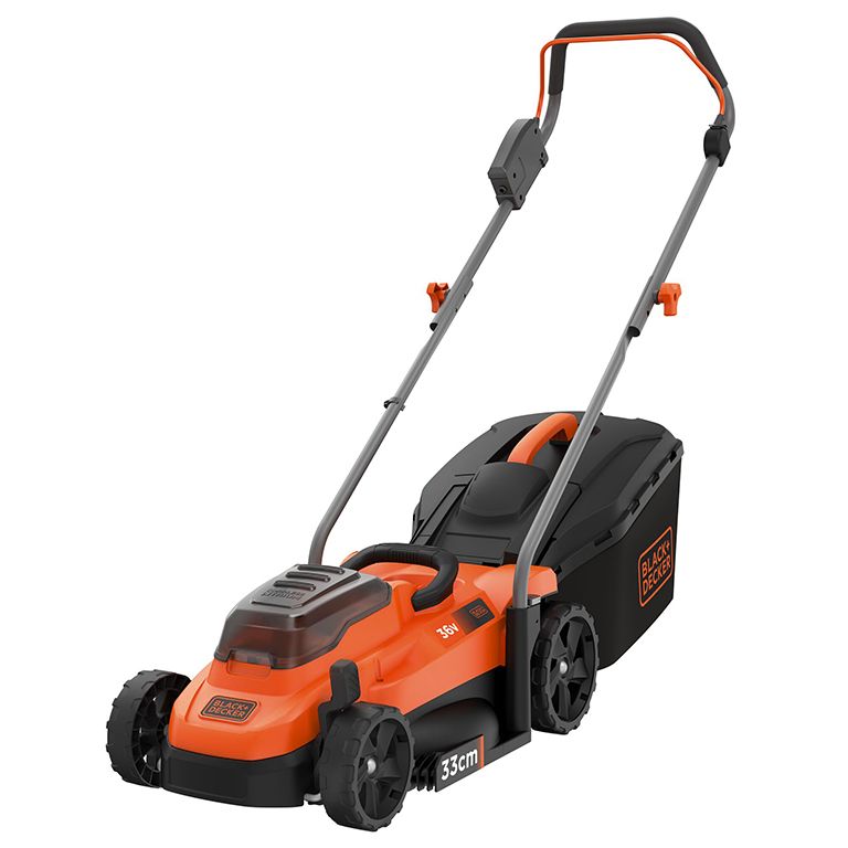 Акумулаторна косачка Black & Decker BCMW3336N, 36 V, 330 мм, 300 м2, без батерии и зарядно устройство - от Etools.bg Акумулаторна косачка Black & Decker BCMW3336N, 36 V, 330 мм, 300 м2, без батерии и зарядно устройство