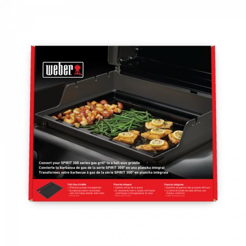 Чугунена плоча за цялата скара Weber Spirit 300, 57.5x44 см (6790)