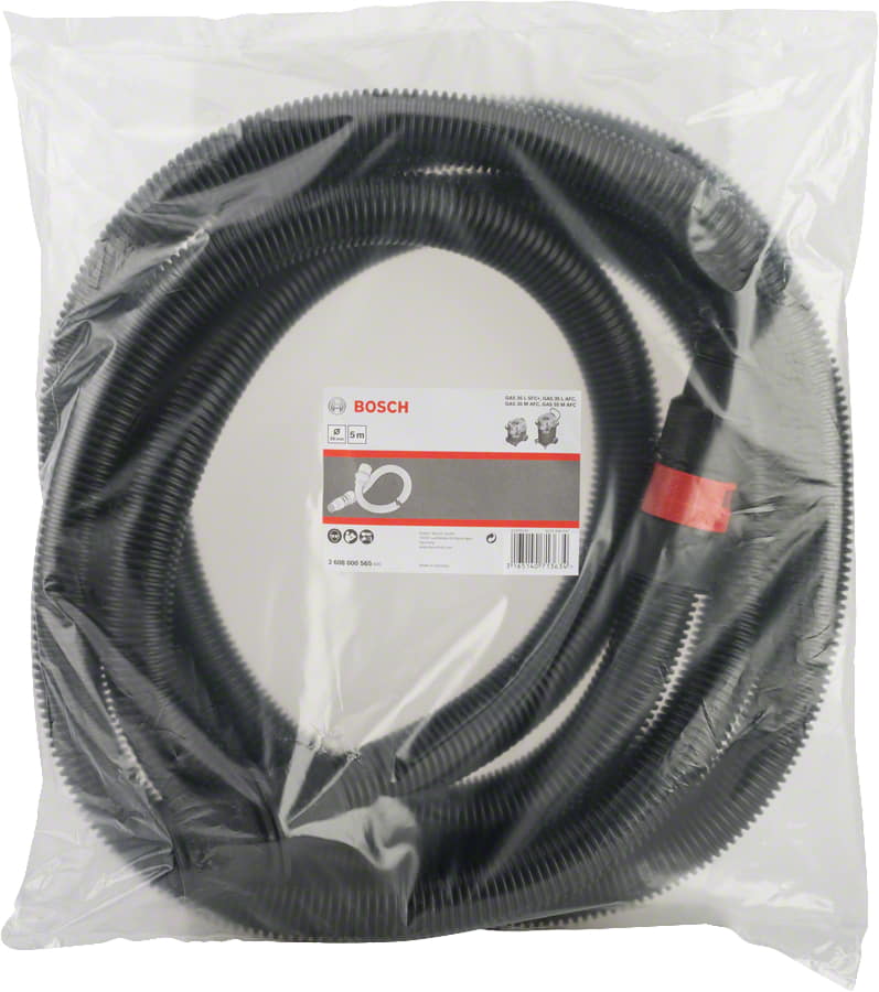 Маркуч с байонетно захващане за GAS 35-55 Bosch Professional, 35 мм, 5 м (2608000565)