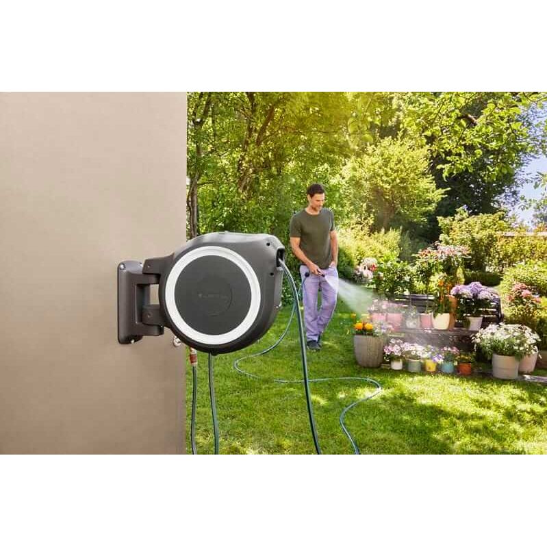 Автоматична макара с маркуч Gardena RollUp M/L, 25 м, 13 мм (18622-20) - от Etools.bg Автоматична макара с маркуч Gardena RollUp M/L, 25 м, 13 мм (18622-20)
