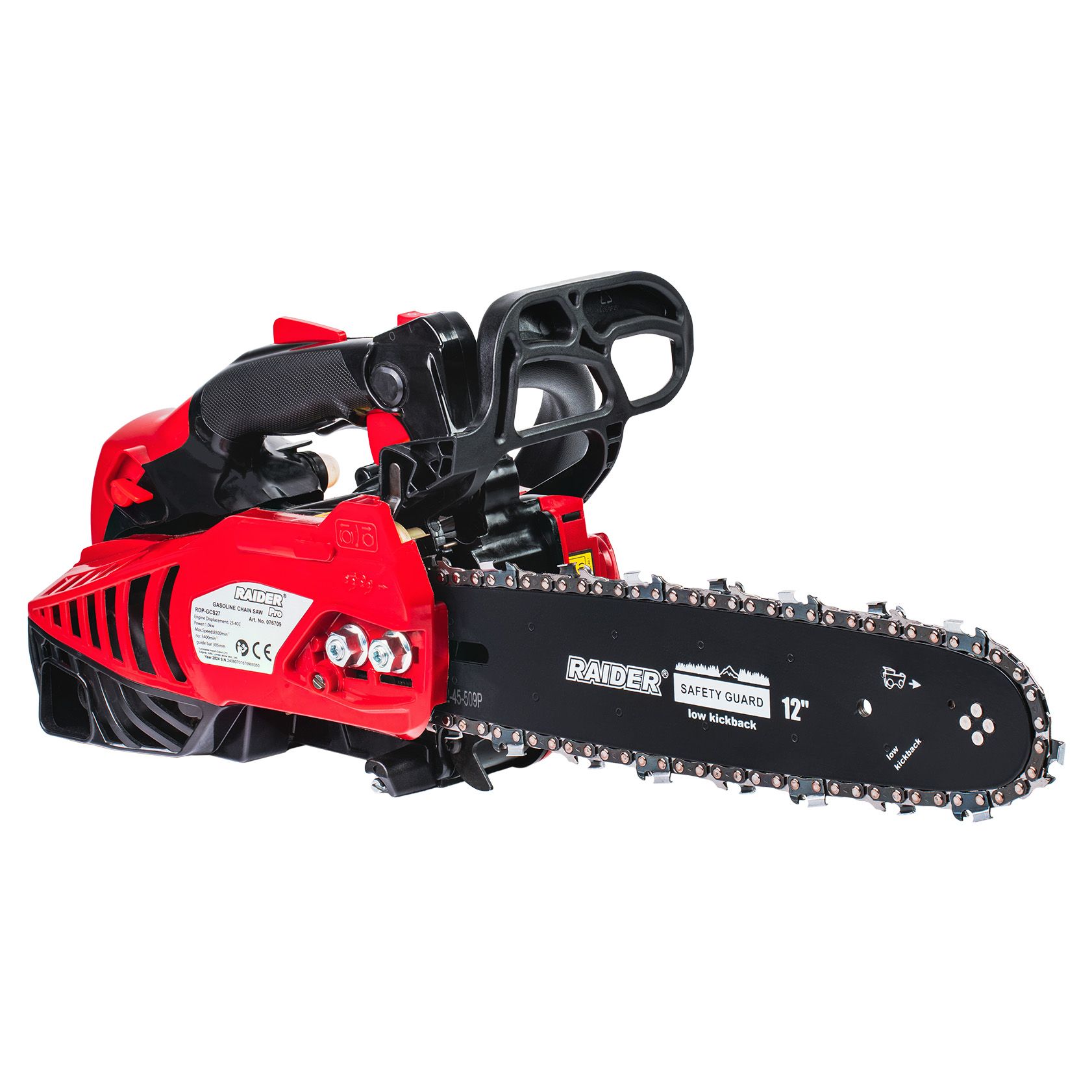 Бензинов верижен трион Raider RDP-GCS27, 1000 W, 305 мм, 3/8 Бензинов верижен трион Raider RDP-GCS27, 1000 W, 305 мм, 3/8