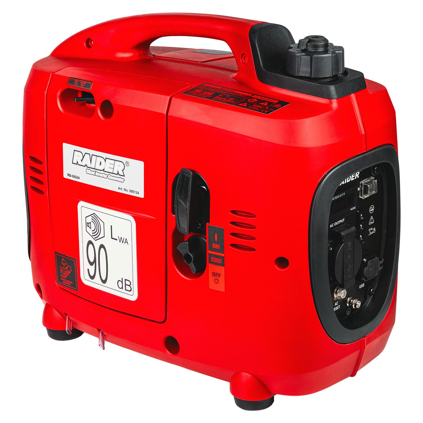 Бензинов генератор Raider RD-GG24, 1200 W (090124) - от Etools.bg Бензинов генератор Raider RD-GG24, 1200 W (090124)
