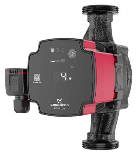 Електрическа циркулационна помпа Grundfos ALPHA1 GO 25-80 180, 60 W, 4.2 м3/ч, 8 м - от Etools.bg Електрическа циркулационна помпа Grundfos ALPHA1 GO 25-80 180, 60 W, 4.2 м3/ч, 8 м