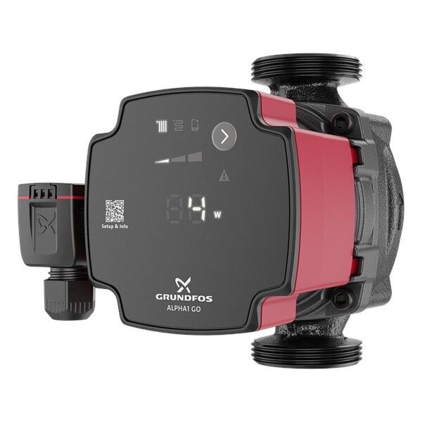 Електрическа циркулационна помпа Grundfos ALPHA1 GO 25-80 130, 60 W, 4.2 м3/ч, 8 м - от Etools.bg Електрическа циркулационна помпа Grundfos ALPHA1 GO 25-80 130, 60 W, 4.2 м3/ч, 8 м
