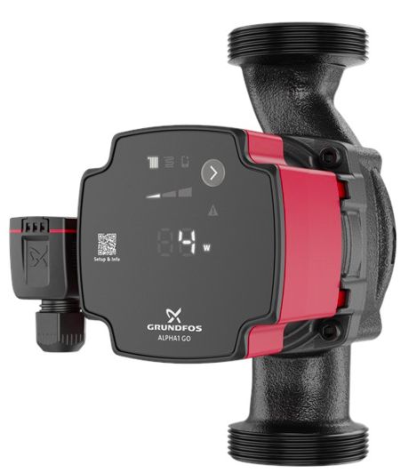 Електрическа циркулационна помпа Grundfos ALPHA1 GO 32-80 180, 60 W, 4.2 м3/ч, 8 м - от Etools.bg Електрическа циркулационна помпа Grundfos ALPHA1 GO 32-80 180, 60 W, 4.2 м3/ч, 8 м
