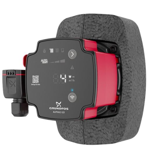 Електрическа циркулационна помпа Grundfos ALPHA2 GO 25-75 130 Autoadapt, 75 W, 4.6 м3/ч, 7.5 м - от Etools.bg Електрическа циркулационна помпа Grundfos ALPHA2 GO 25-75 130 Autoadapt, 75 W, 4.6 м3/ч, 7.5 м