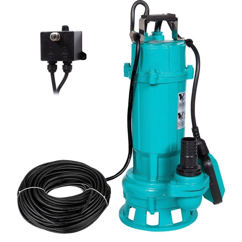 Електрическа монофазна фекална помпа с режещ механизъм IBO Furiatka 370, 370 W, 8 м,&nbsp;200 л/мин (001122)