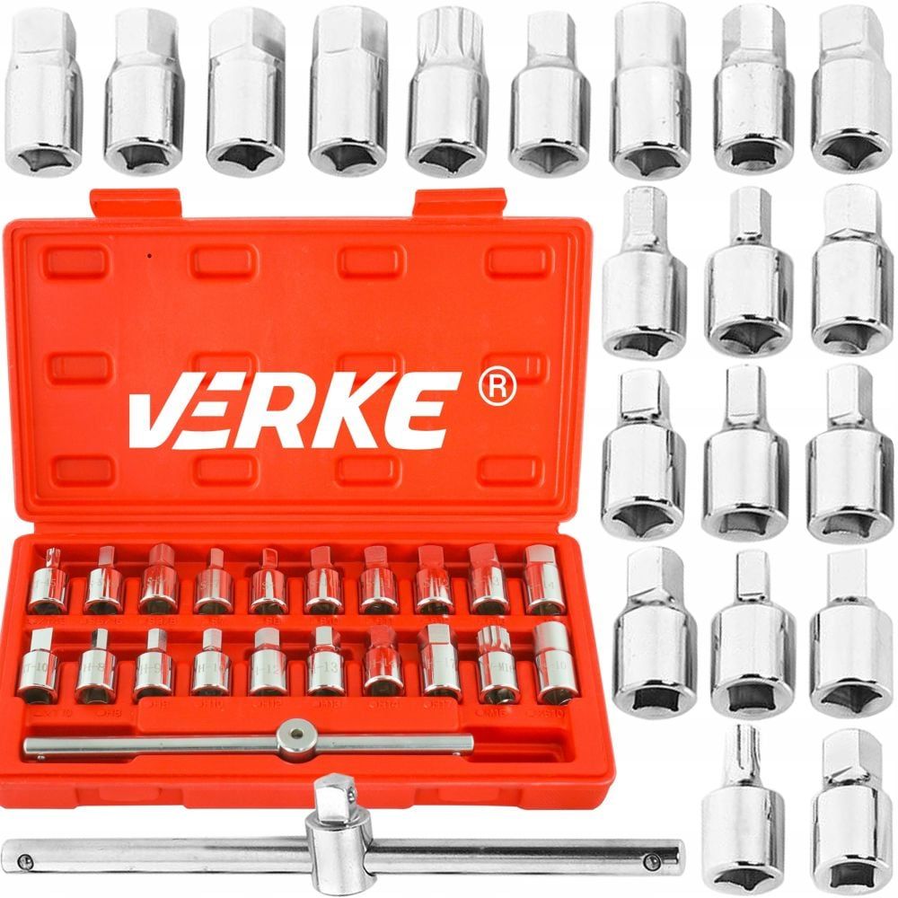 Комплект вложки за картери Verke V86215, 21 части