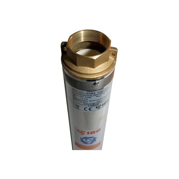 Електрическа монофазна многостъпална сондажна помпа за вода IBO 4'' SDM 3-14, 1100 W, 103 м, 94 л/мин, повишена устойчивост на пясък (000677)