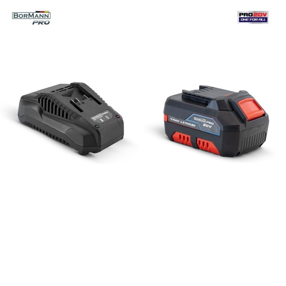Комплект батерия и зарядно устройство Bormann Pro BBP9960 , 20 V, 6 Ah (083641)