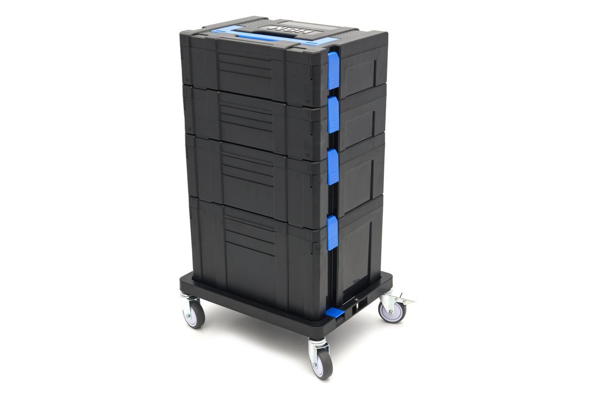 Мобилен куфар с инструменти HBM H132159, 105 бр. - от Etools.bg Мобилен куфар с инструменти HBM H132159, 105 бр.