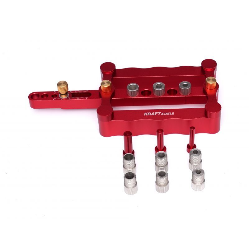 Шаблон за дибли Kraft&Dele KD10572, 6-10 мм - от Etools.bg Шаблон за дибли Kraft&Dele KD10572, 6-10 мм