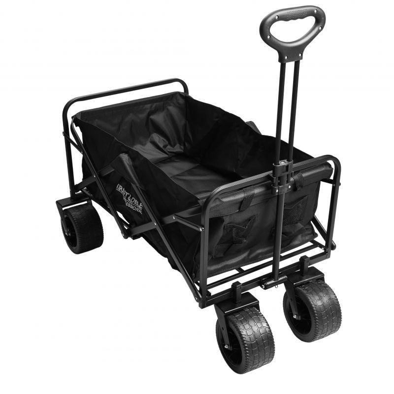 Сгъваема транспортна количка Kraft&Dele KD3089, 160 л, 107x50x56 см