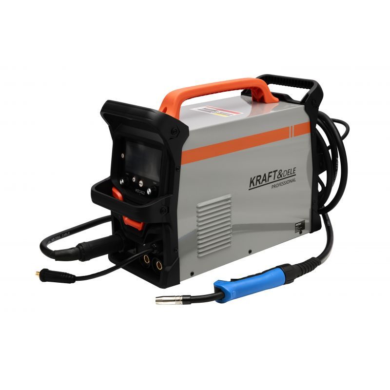 Електрически инверторен заваръчен апарат Kraft&Dele KD3422, MIG/FLUX/MMA/LIFT TIG/ALU, 255 A - от Etools.bg Електрически инверторен заваръчен апарат Kraft&Dele KD3422, MIG/FLUX/MMA/LIFT TIG/ALU, 255 A