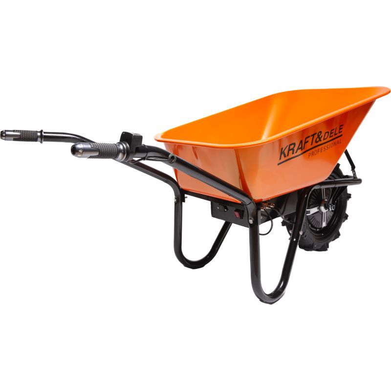 Акумулаторна строителна количка Kraft&Dele KD3125, 24 V, 12 Ah, 150 кг, 80 л