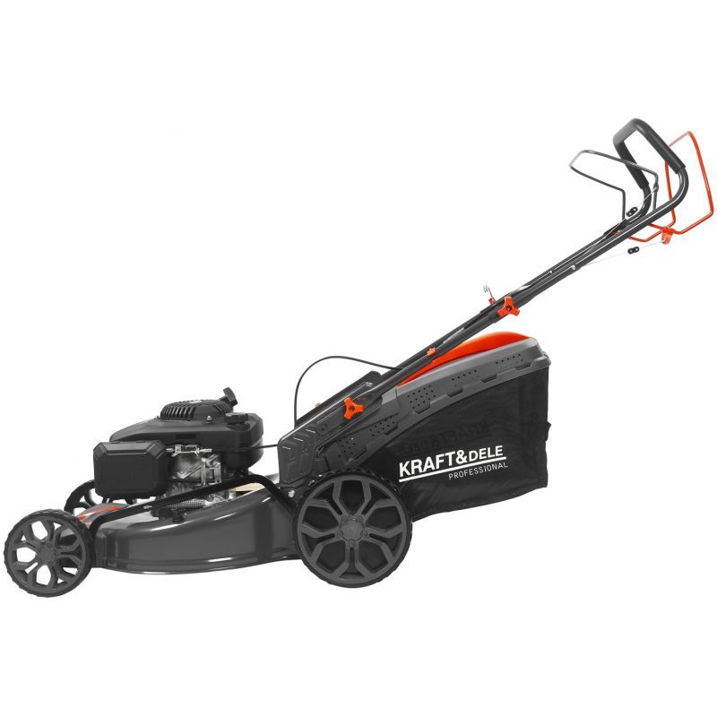 Бензинова самоходна косачка Kraft&Dele KD5085, 9 к.с, 51 см - от Etools.bg Бензинова самоходна косачка Kraft&Dele KD5085, 9 к.с, 51 см