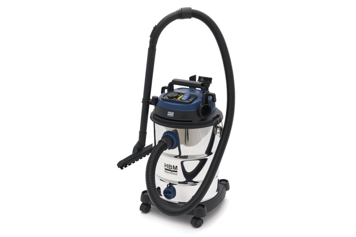 Електрическа прахосмукачка за сухо и мокро почистване HBM H1345433, 1400 W, 30 л
