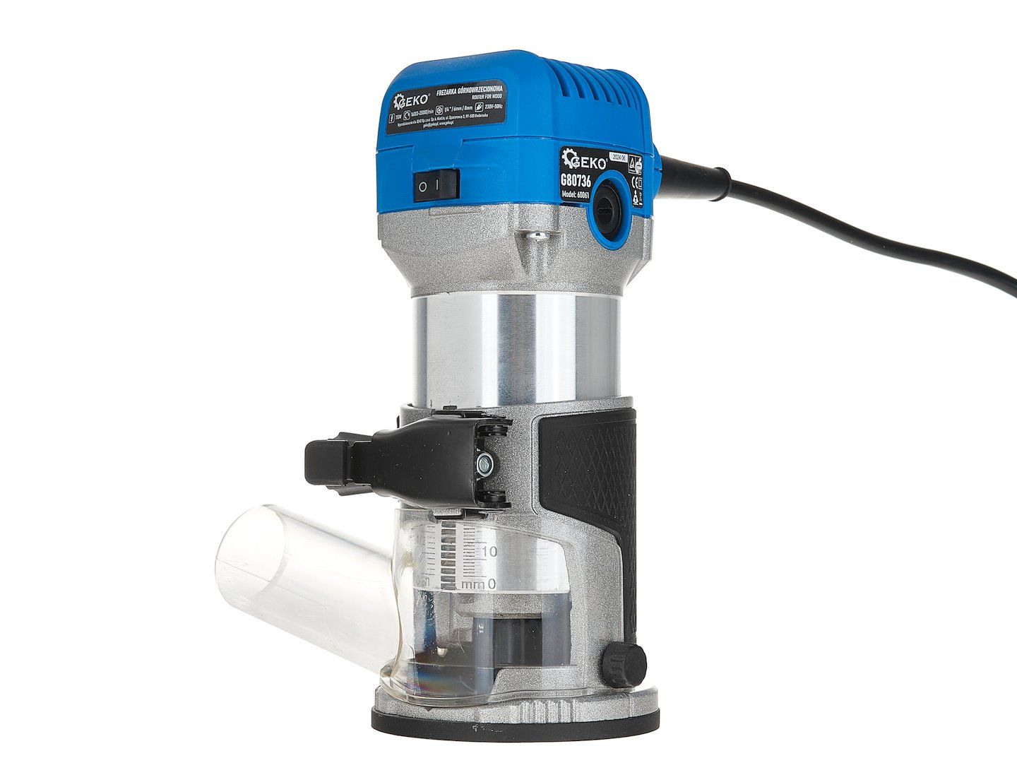 Електрическа оберфреза Geko G80736, 710 W, 16000-35000 об/мин, 1/4