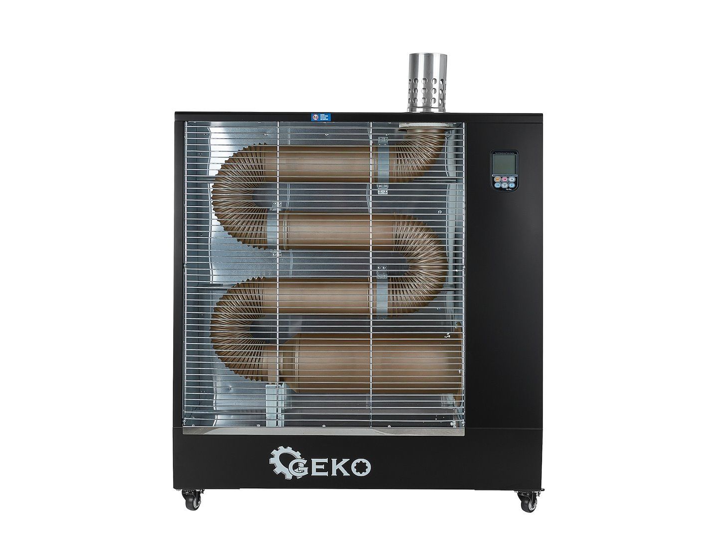 Дизелов инфрачервен отоплител Geko G80430, 1300 W, 1.03 кг/час, 140 м2, 32 л - от Etools.bg Дизелов инфрачервен отоплител Geko G80430, 1300 W, 1.03 кг/час, 140 м2, 32 л