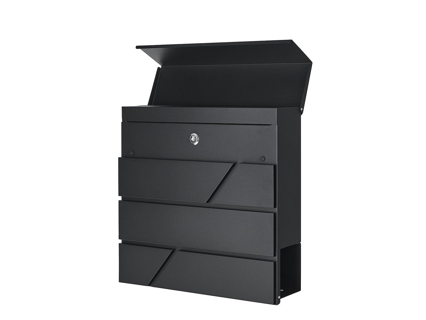 Пощенска кутия Geko G10922, 36.7x37x10 см, антрацит