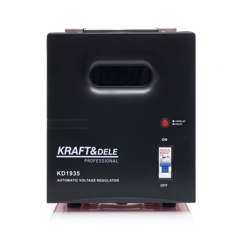 Стабилизатор на напрежение Kraft&Dele KD1935, 5000 VA, 3000 W