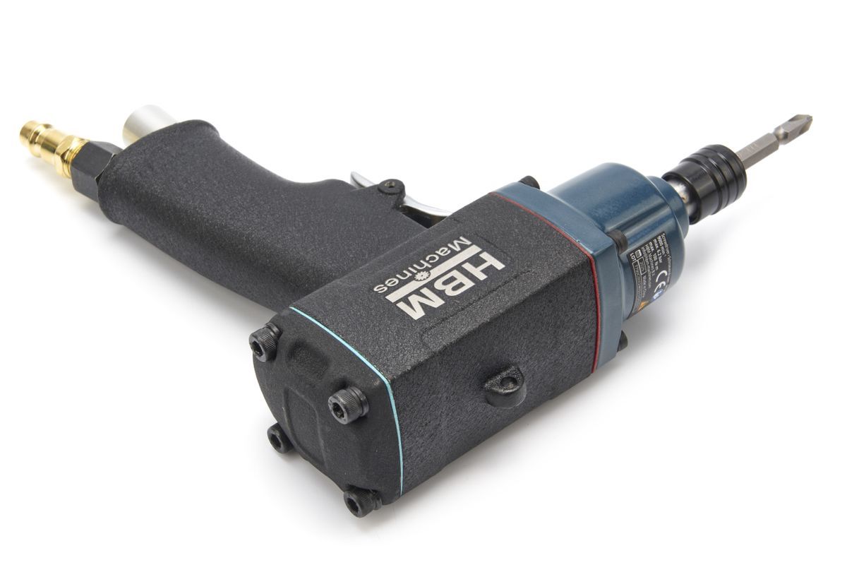 Пневматична отвертка HBM H134152, 8-10 мм, 100 Nm, 6.3 бара - от Etools.bg Пневматична отвертка HBM H134152, 8-10 мм, 100 Nm, 6.3 бара