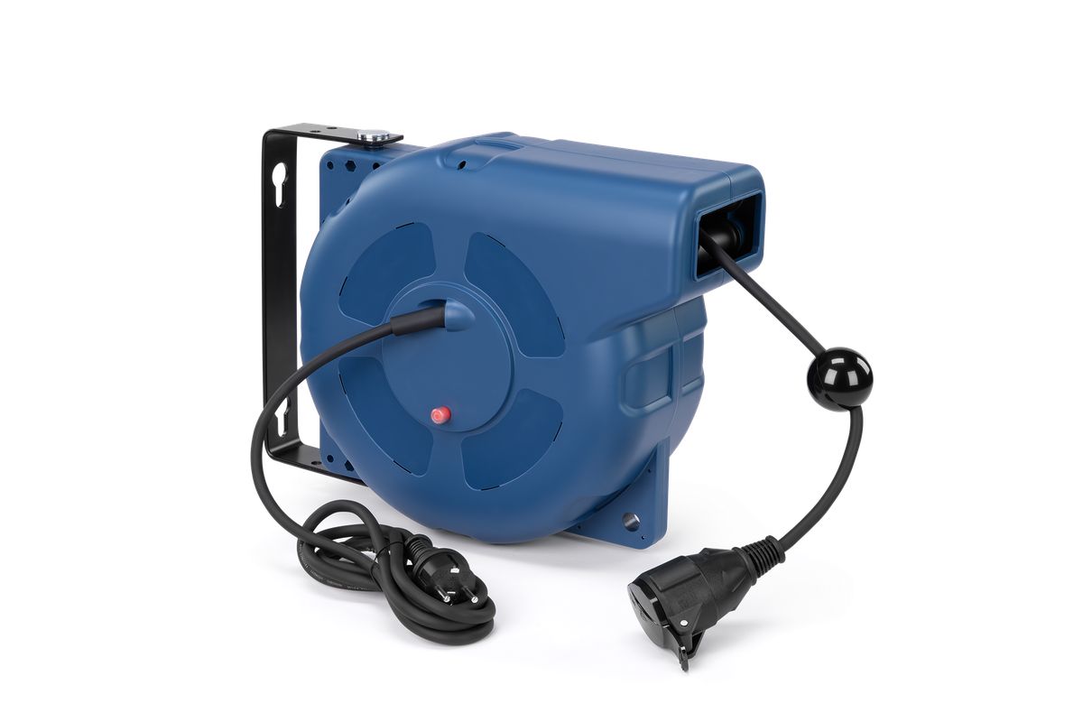 Електрическа стенна макара HBM H135726, 15 м, 3x1.5 мм