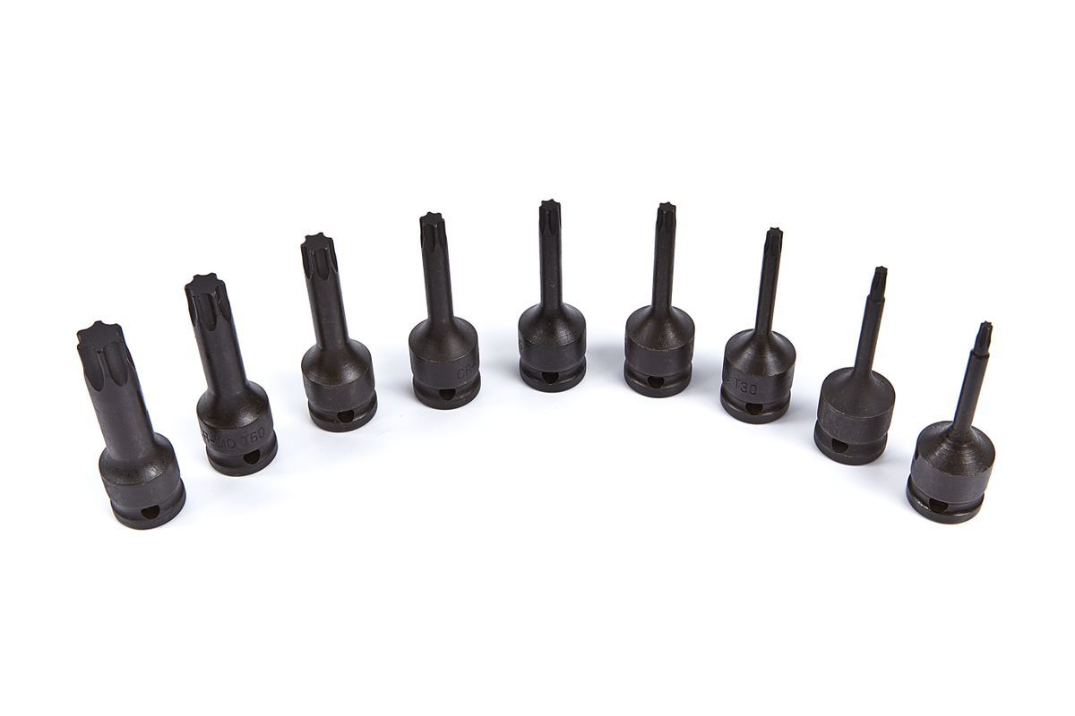 Комплект удължени ударни вложки Torx HBM 7742, 1/2 Комплект удължени ударни вложки Torx HBM 7742, 1/2